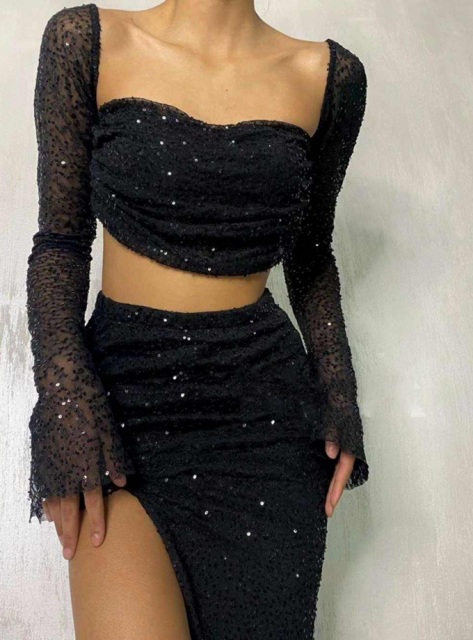Conjunto Tul Lentejuelas