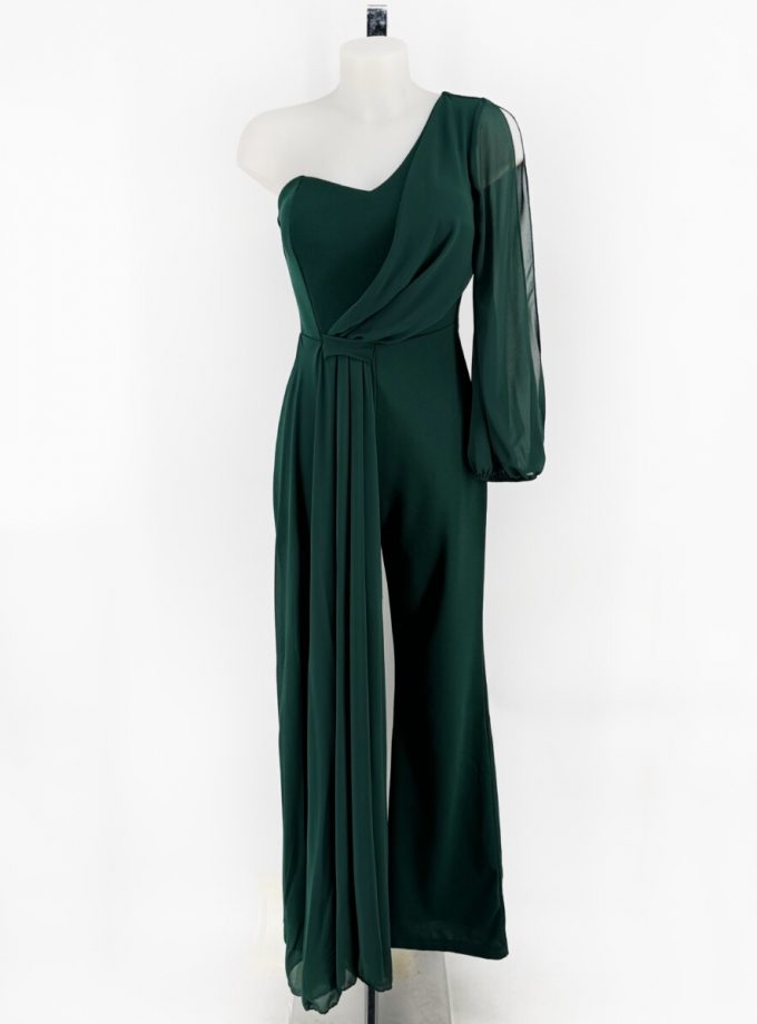 Mono Asimétrico Manga Gasa