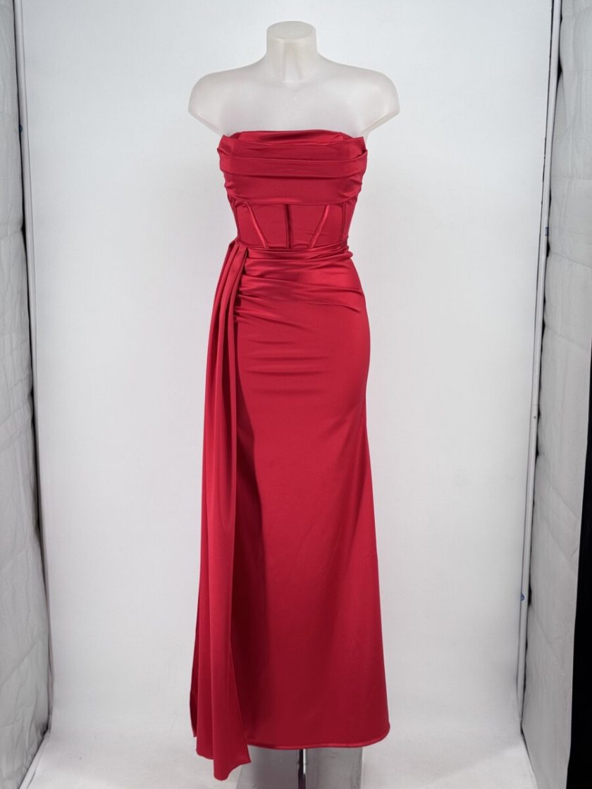 Vestido Seda Corsé Lazada - Imagen 29
