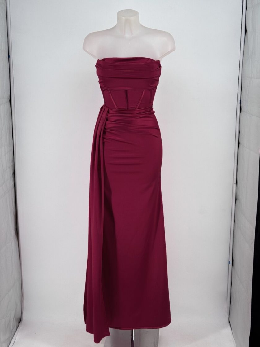 Vestido Seda Corsé Lazada - Imagen 14