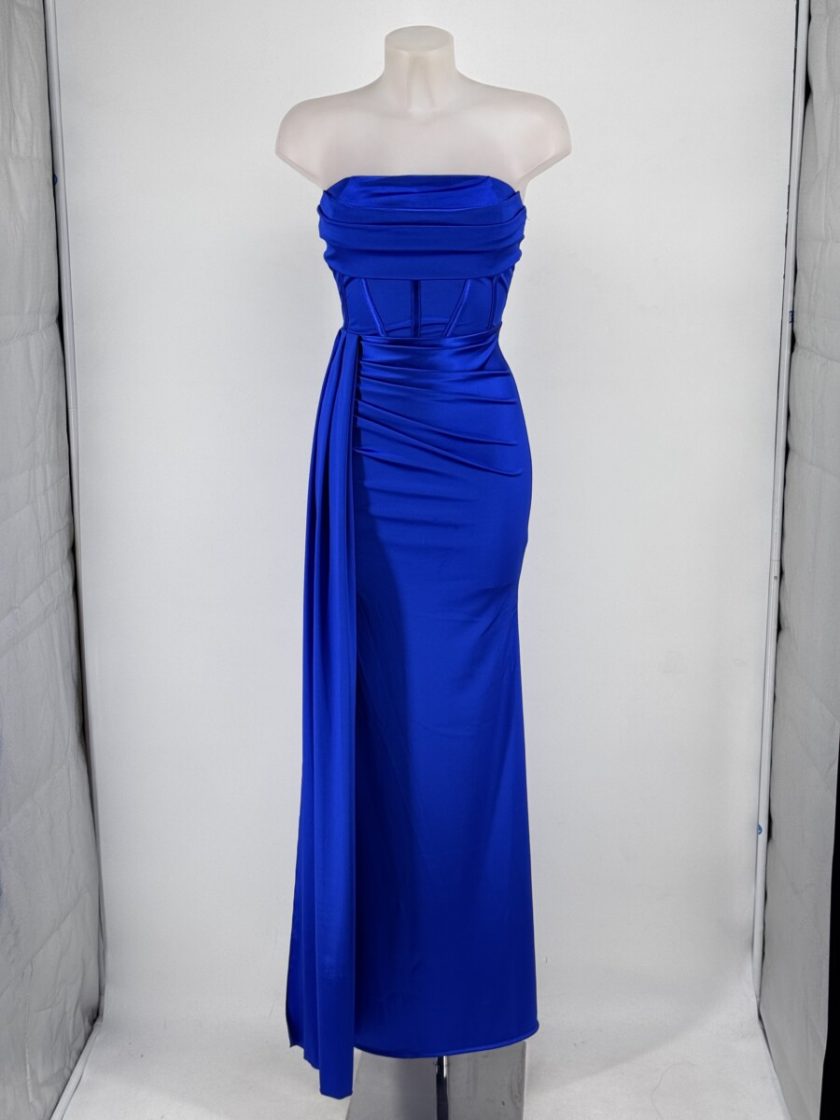 Vestido Seda Corsé Lazada - Imagen 12