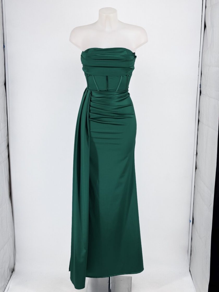 Vestido Seda Corsé Lazada - Imagen 17