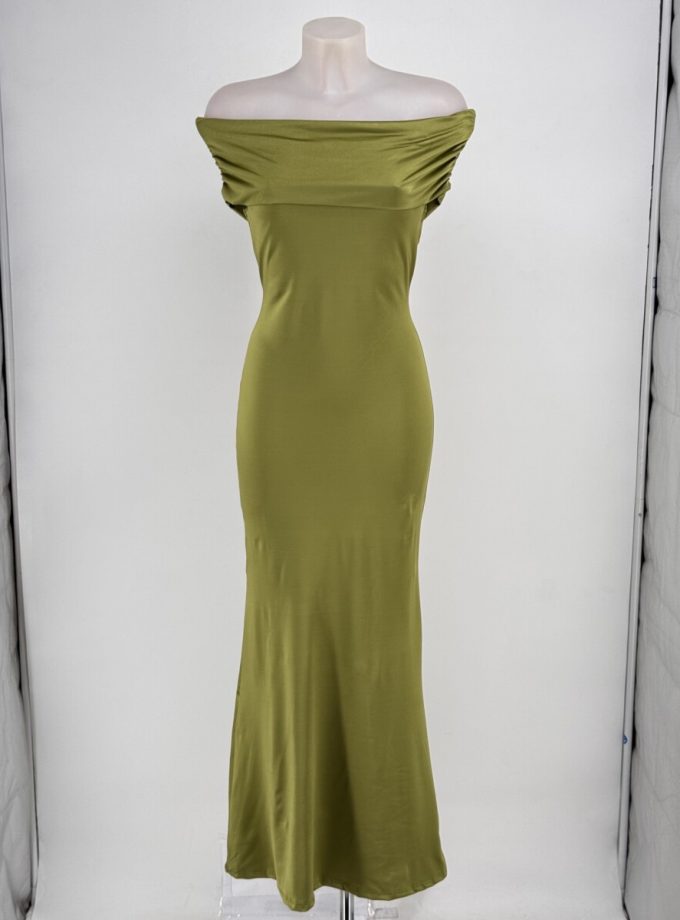 Vestido Hombros Espalda Abierta