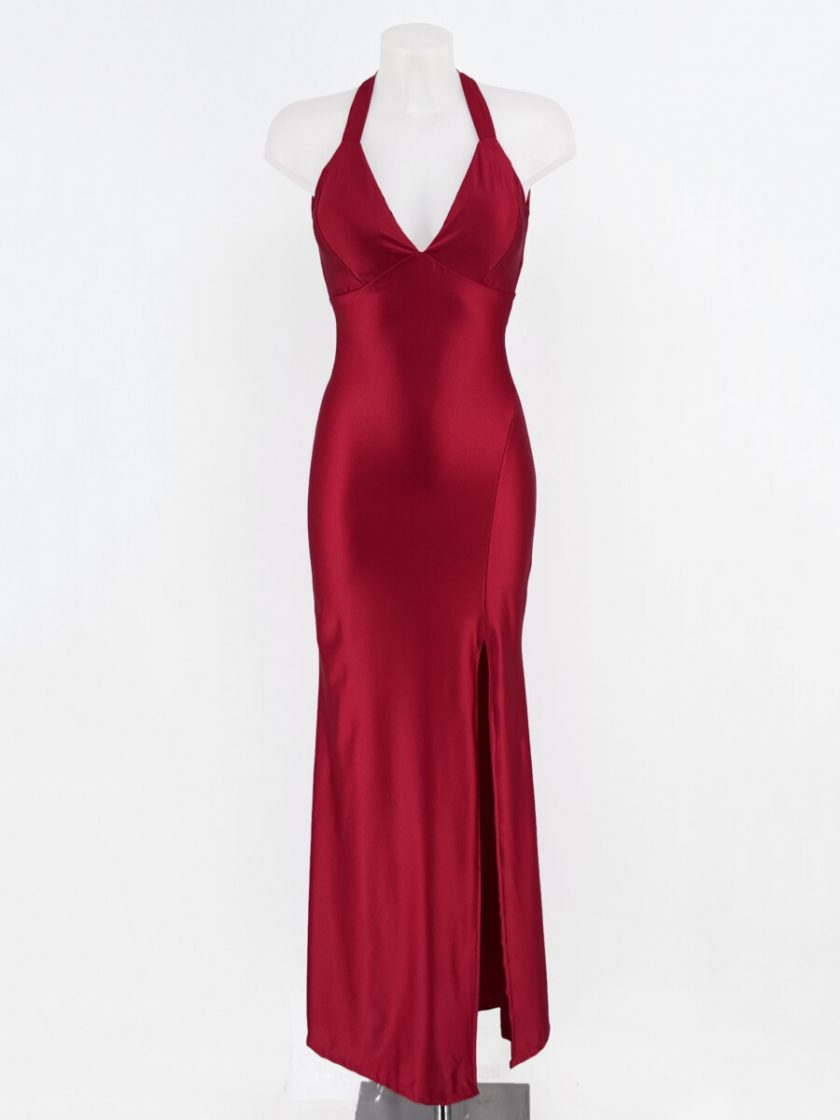 Vestido Seda Espalda Abierta - Imagen 17