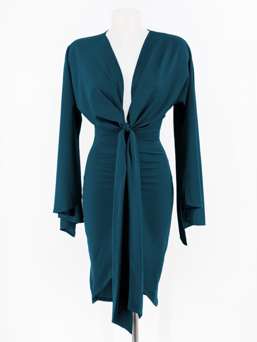 Vestido Midi Mangas Lazada - Imagen 6