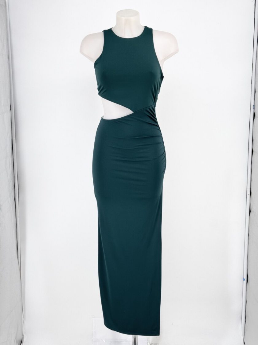 Vestido Halter Abertura Cintura - Imagen 17