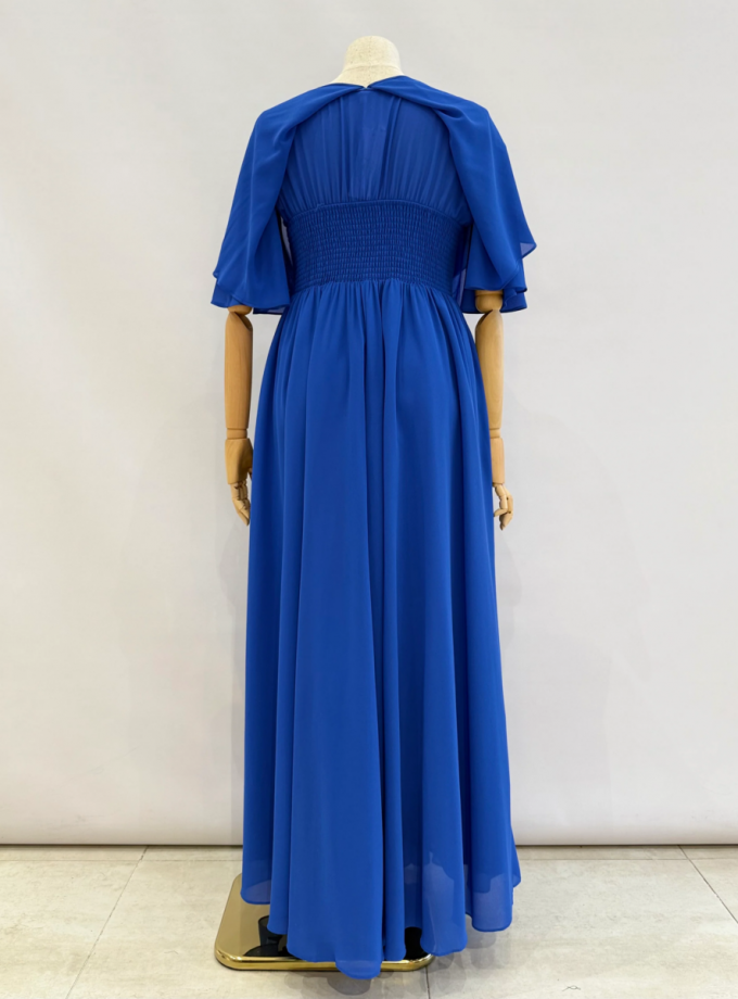 Vestido Capa Broche Flor Curvy