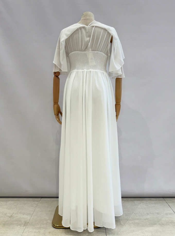 Vestido Capa Broche Flor Curvy