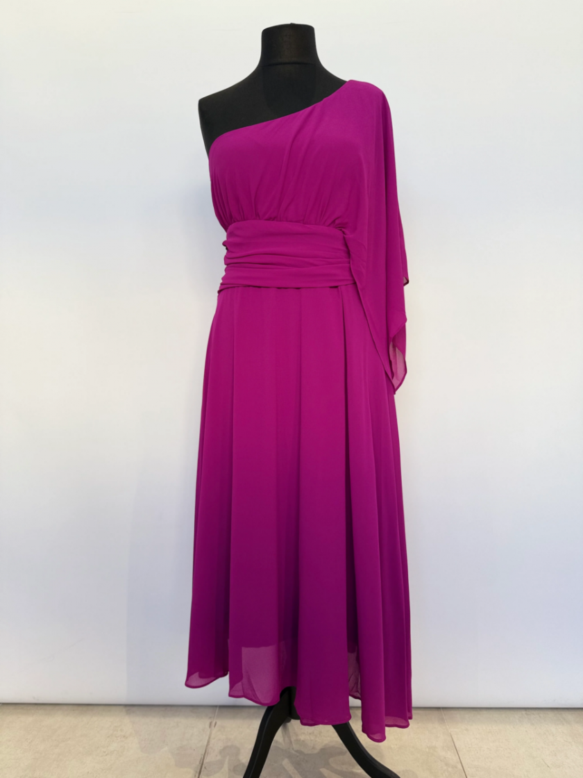 Vestido Asimétrico Midi Curvy - Imagen 3