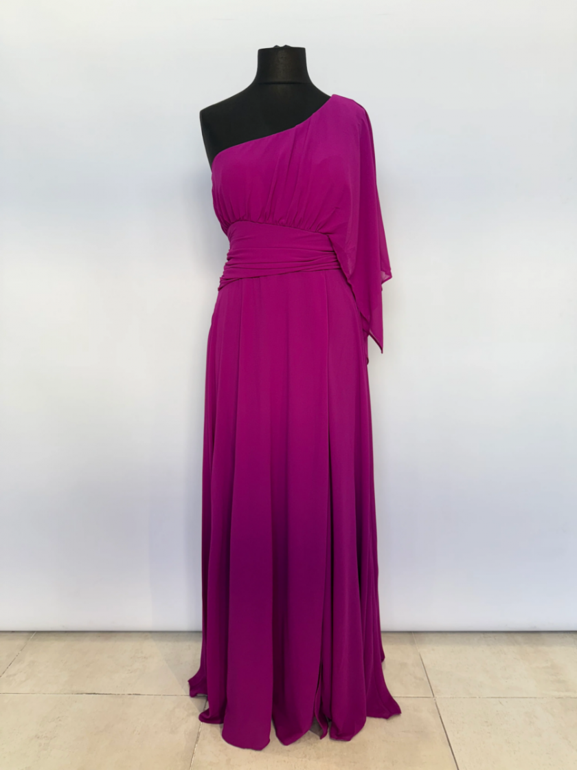 Vestido Asimétrico Largo Curvy - Imagen 9