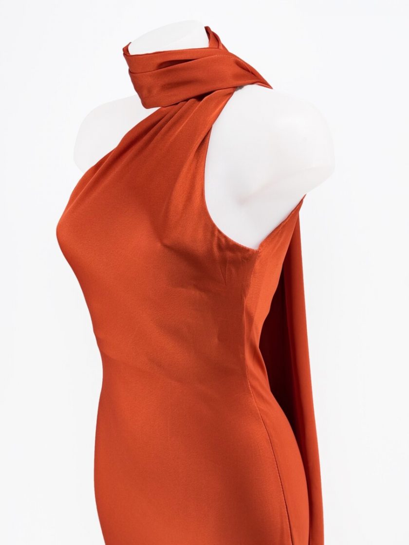Vestido Seda Ala - Imagen 6