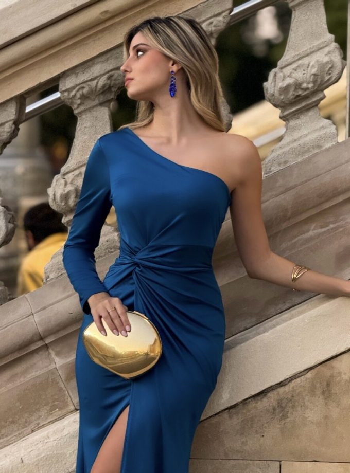 Vestido Seda 1 Manga