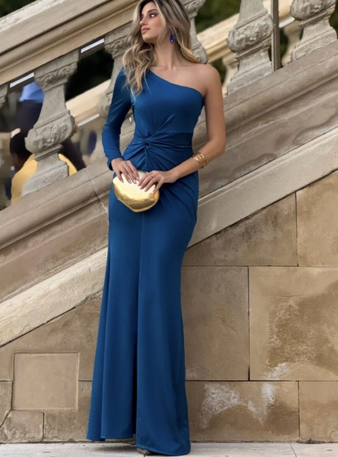 Vestido Seda 1 Manga