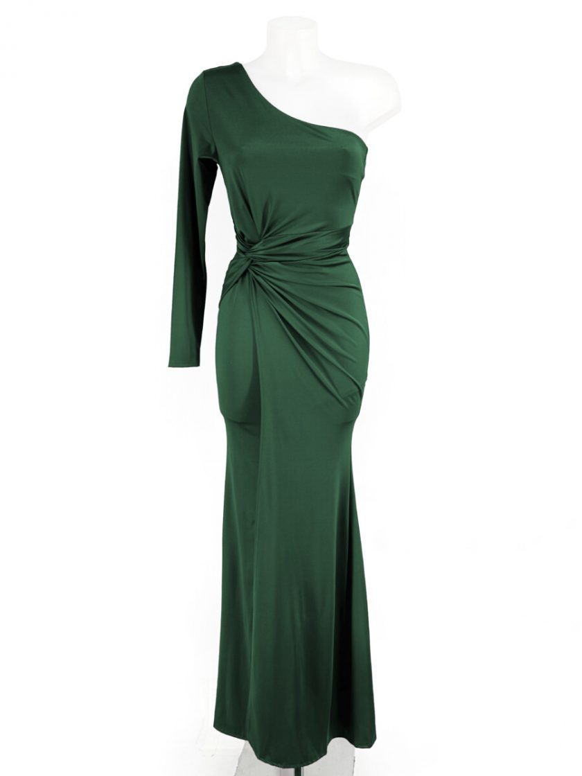 Vestido Seda 1 Manga - Imagen 5