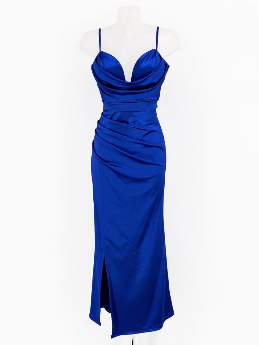 Vestido Seda Cascada Tirantes - Imagen 13