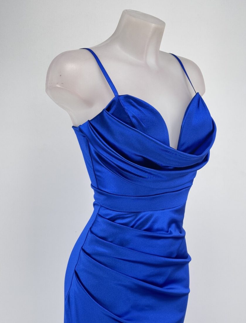 Vestido Seda Cascada Tirantes - Imagen 12