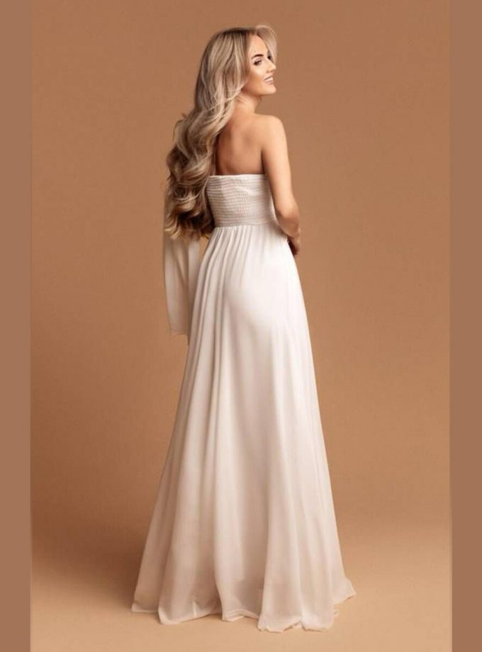 Vestido Antía Novia Nudo Cintura