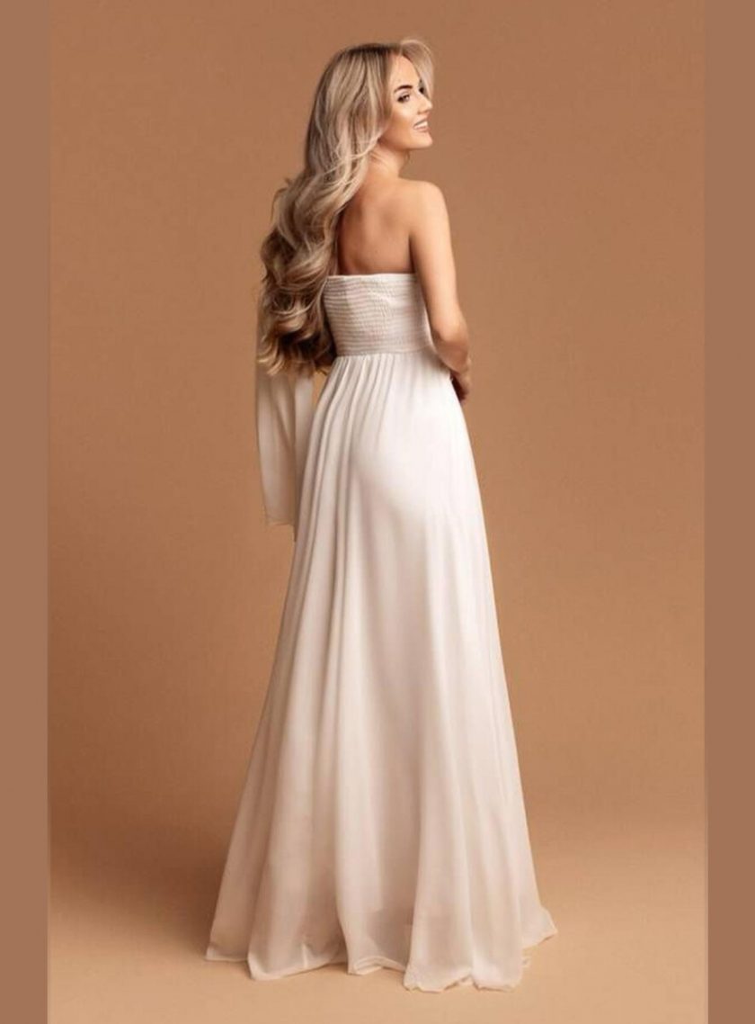 Vestido Antía Novia Nudo Cintura - Imagen 2