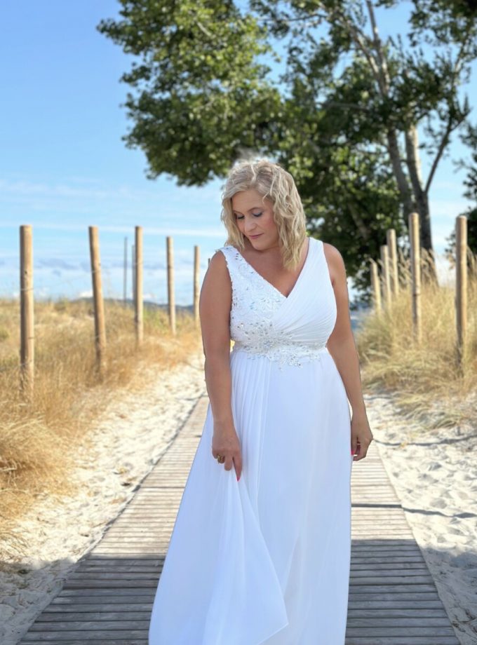 Vestido Curvy Chal Novia