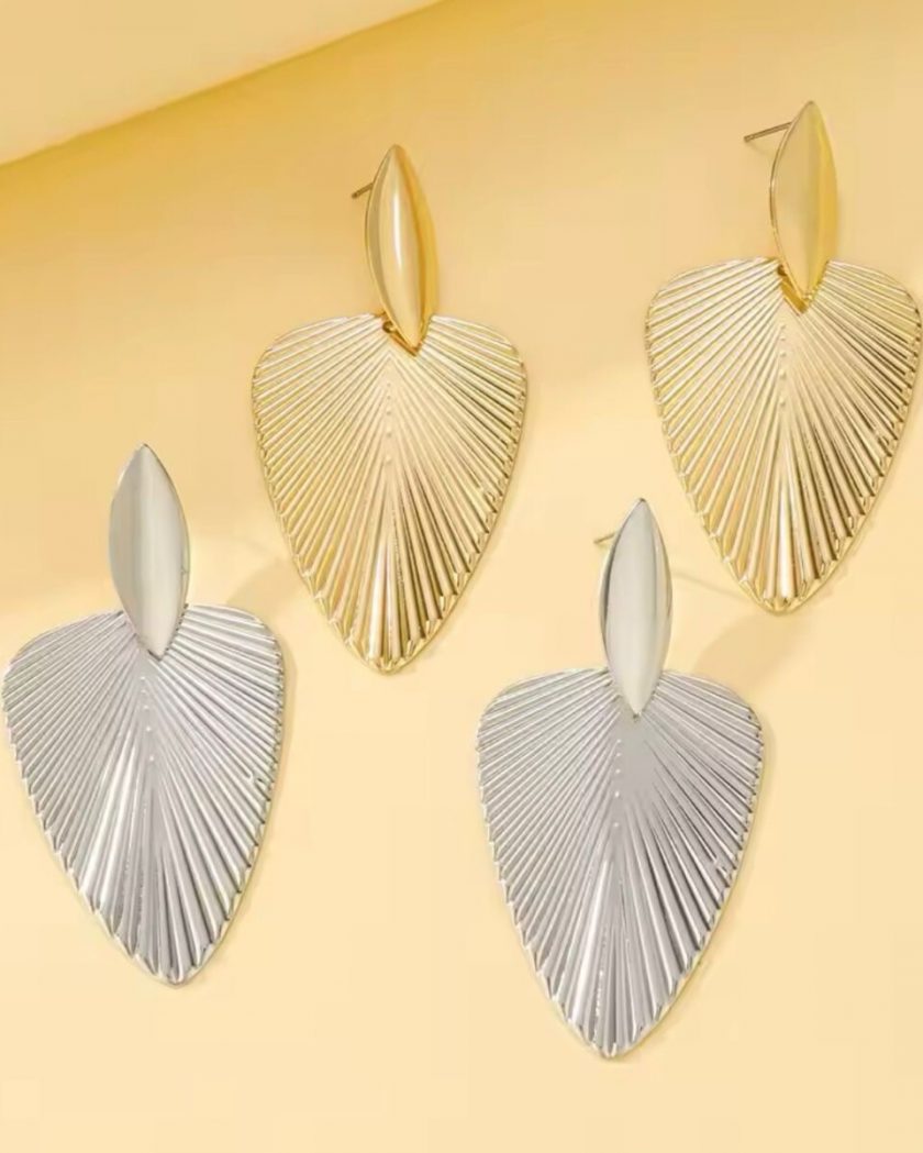 Pendientes Hoja de Palma - Imagen 4