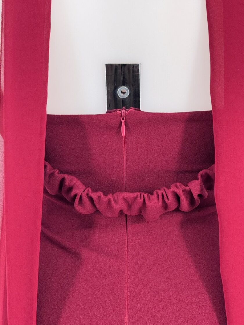 Vestido Sirena Escote Hombros - Imagen 4