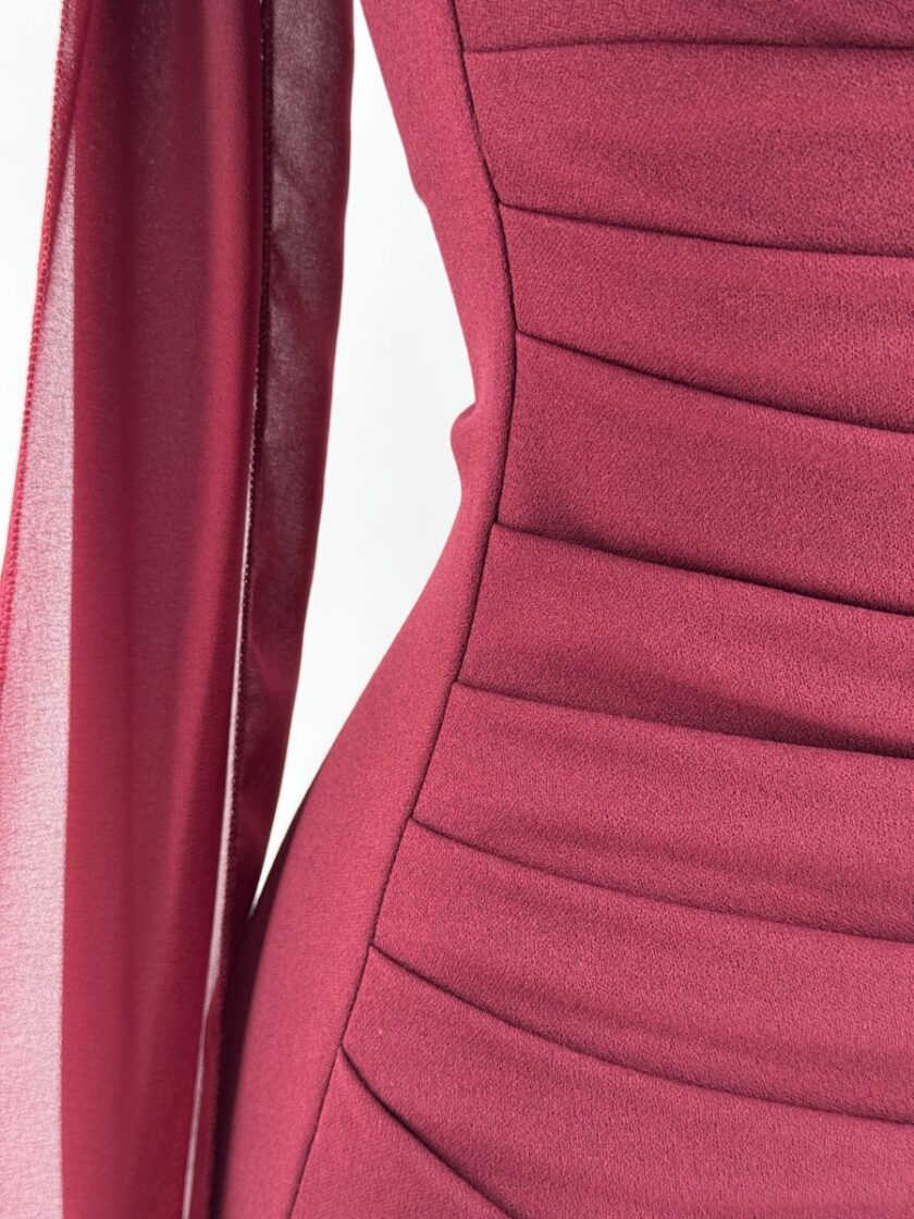 Vestido Sirena Escote Hombros - Imagen 5