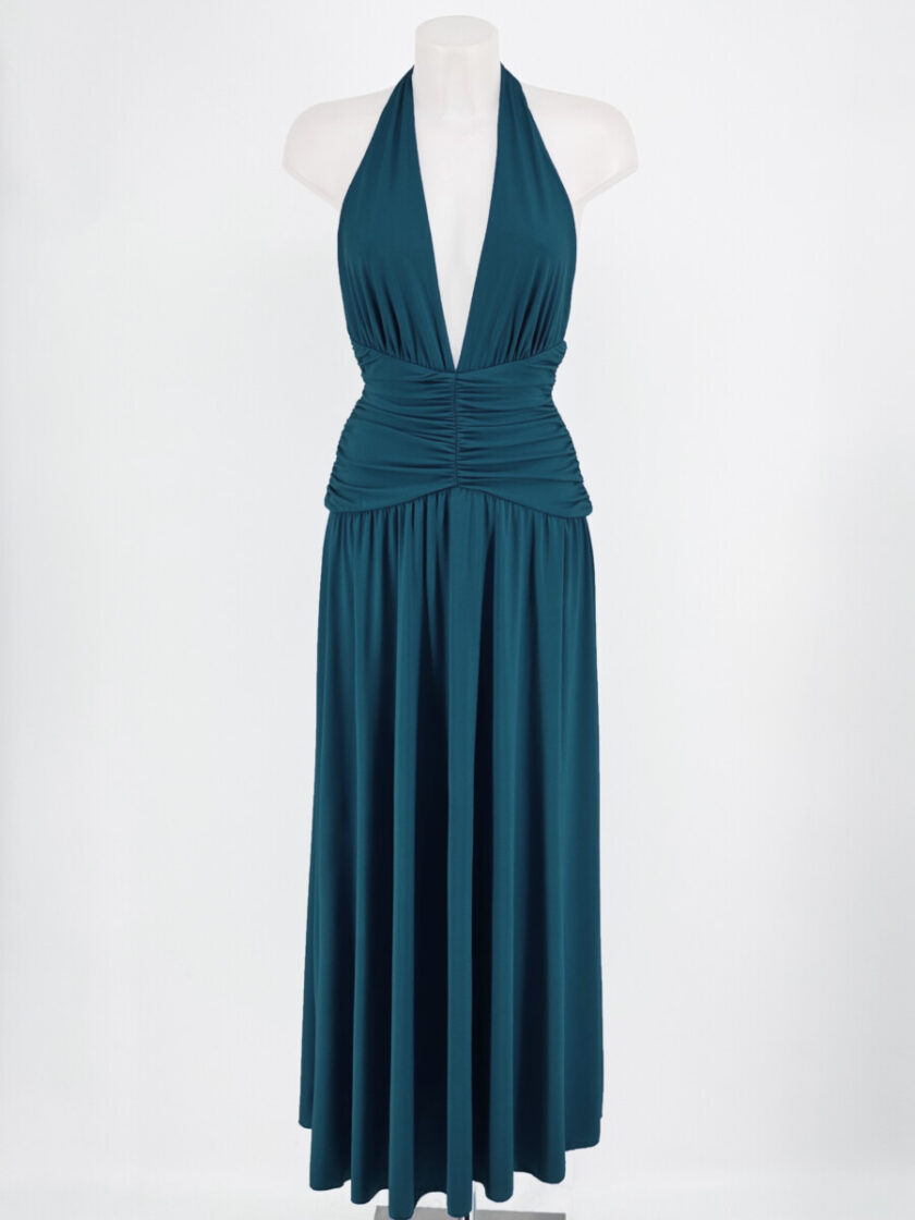 Vestido Drapeado Cintura Escote - Imagen 13
