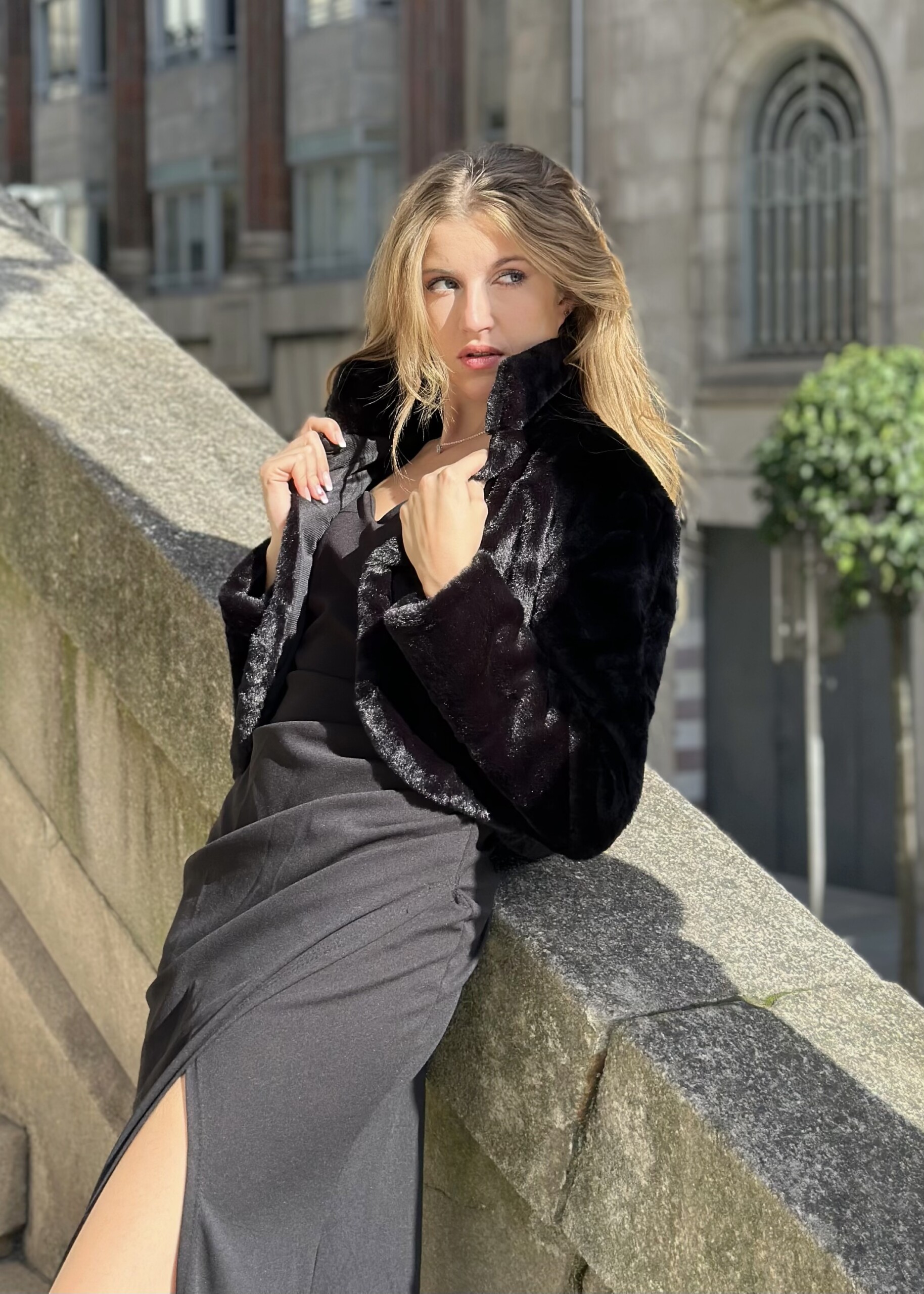 Chaqueta Pelo Cuello