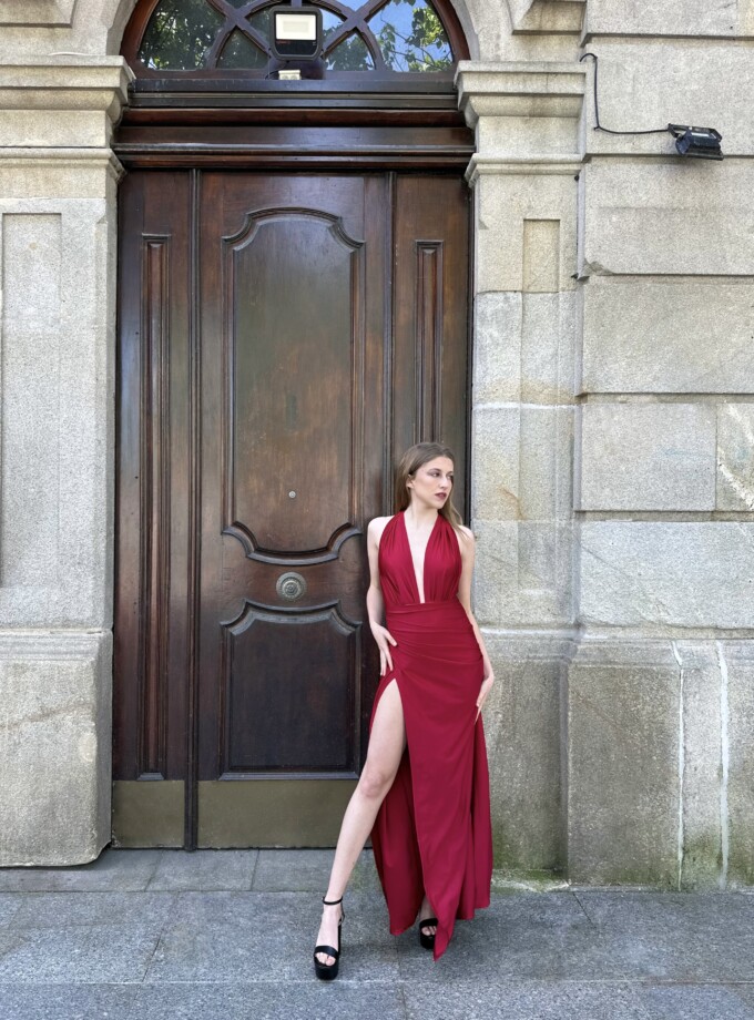 Vestido Multiposición Seda Sirena