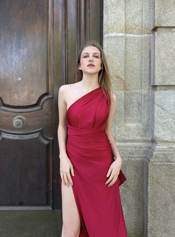 Vestido Multiposición Seda Sirena