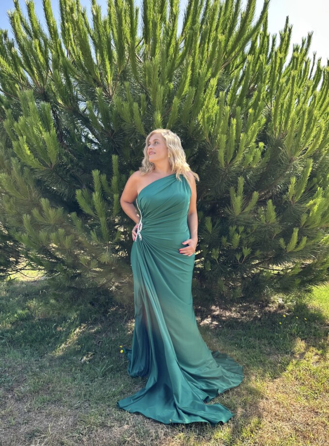Vestido Sirena Seda Curvy