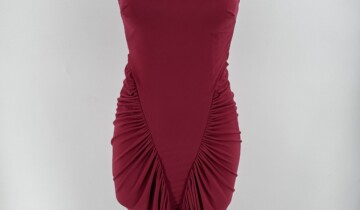 Vestido Frunce Cadera Halter