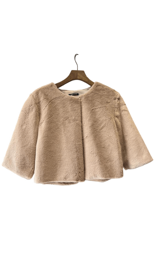 Chaqueta Pelo Manga Francesa