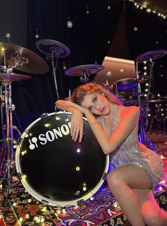 Top Lentejuelas Atado