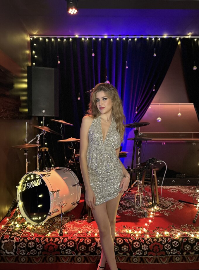 Top Lentejuelas Atado