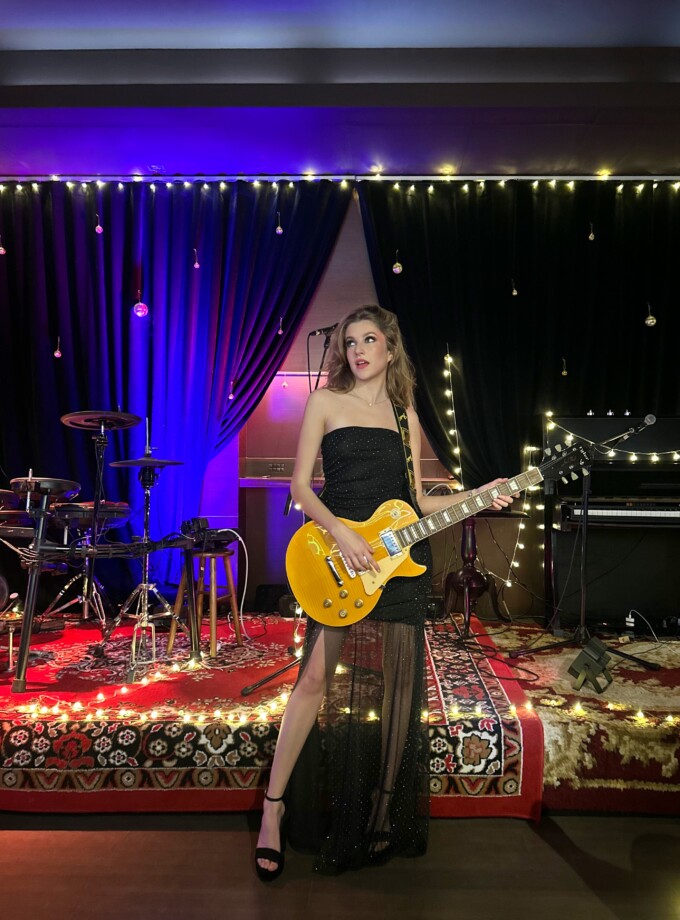 Vestido Tul Sirena Brillitos