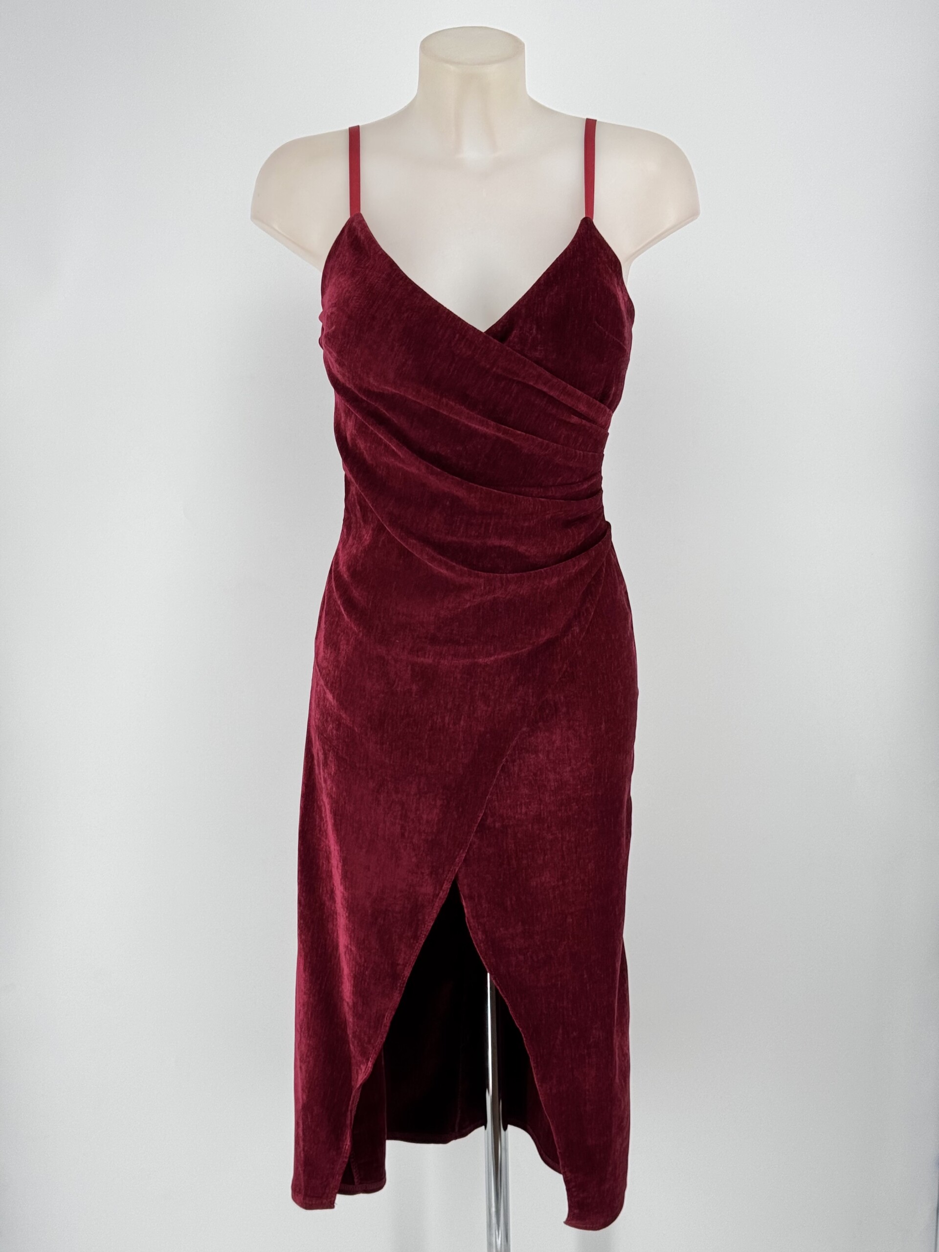 Vestido Cruzado Terciopelo