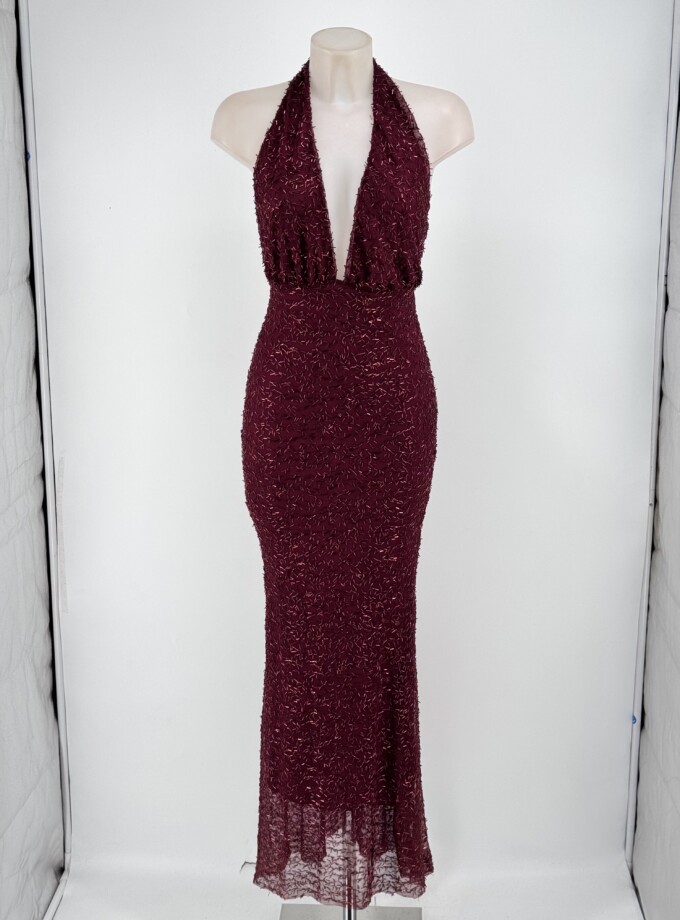 Vestido Pailletes Sirena