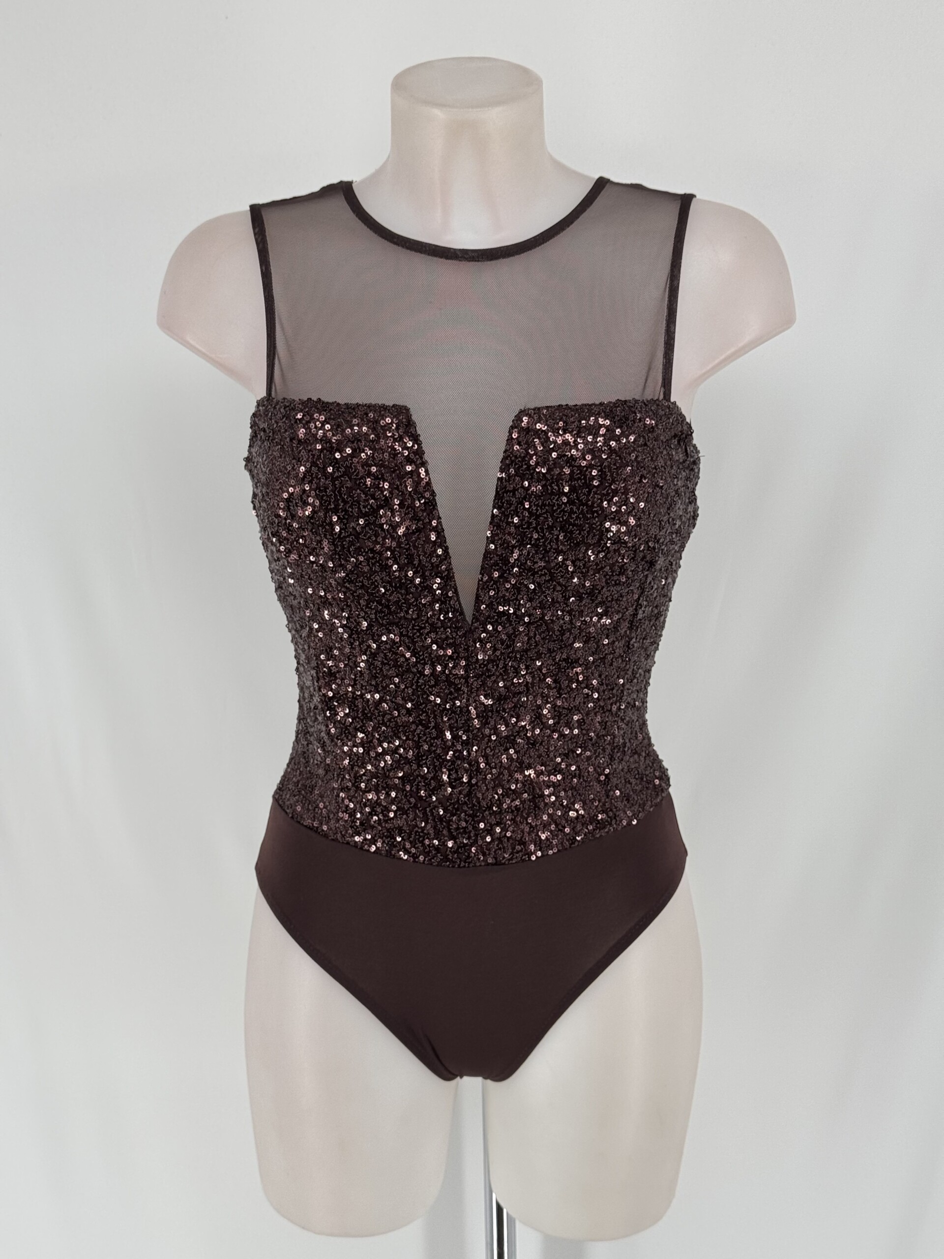 Body Lentejuelas Transparencias