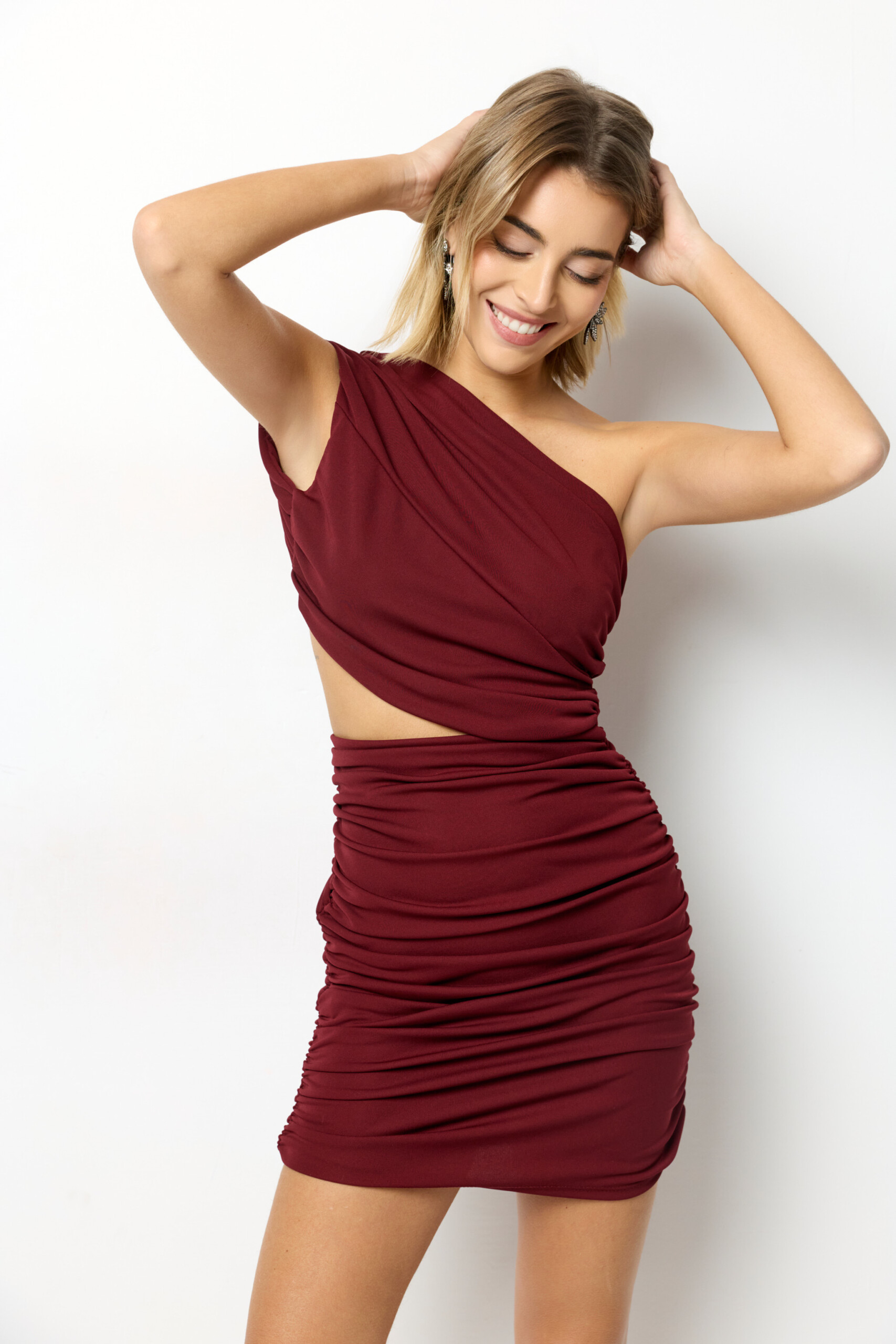 Vestido Asimétrico Corto