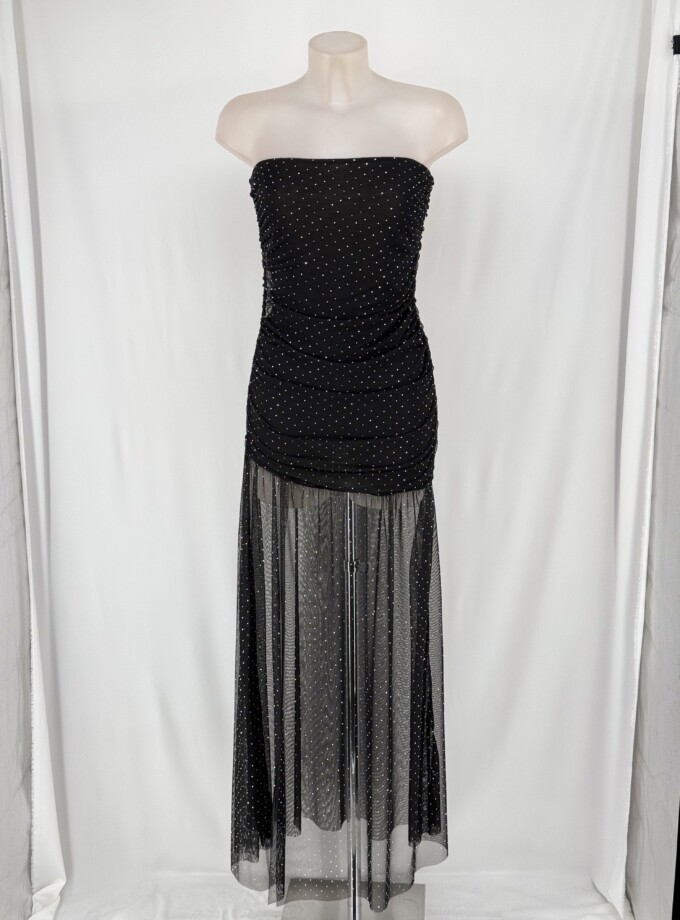 Vestido Tul Sirena Brillitos