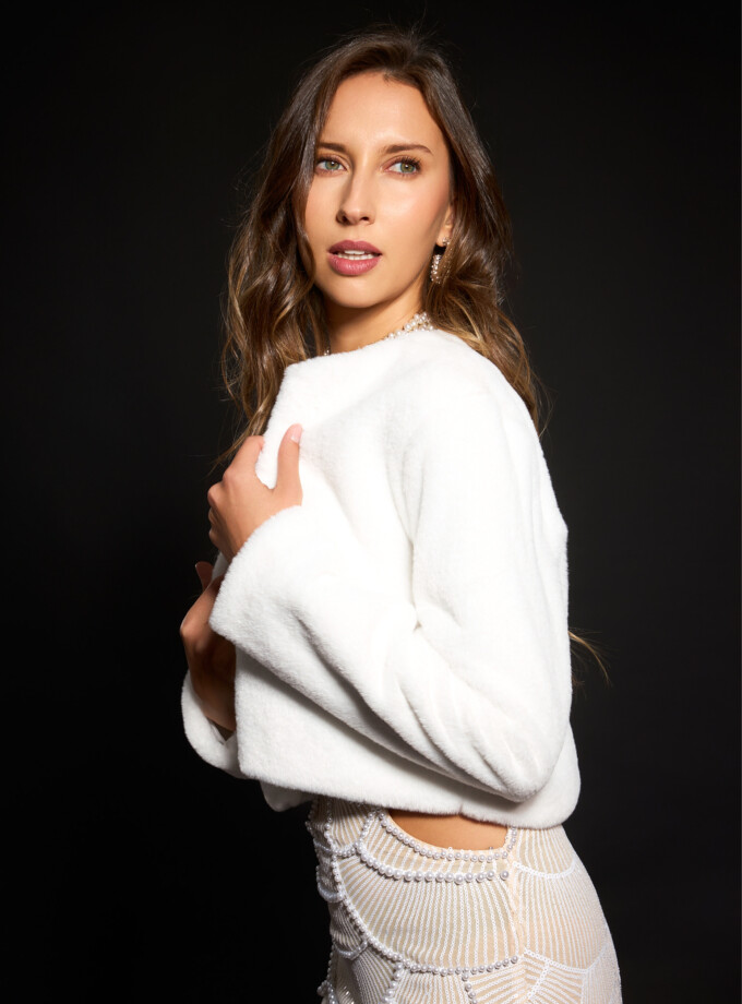 Chaqueta Pelo Manga Larga