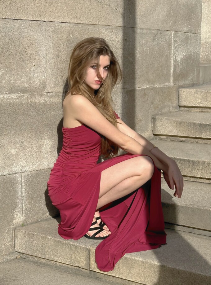 Vestido Hombro Doble Tirante