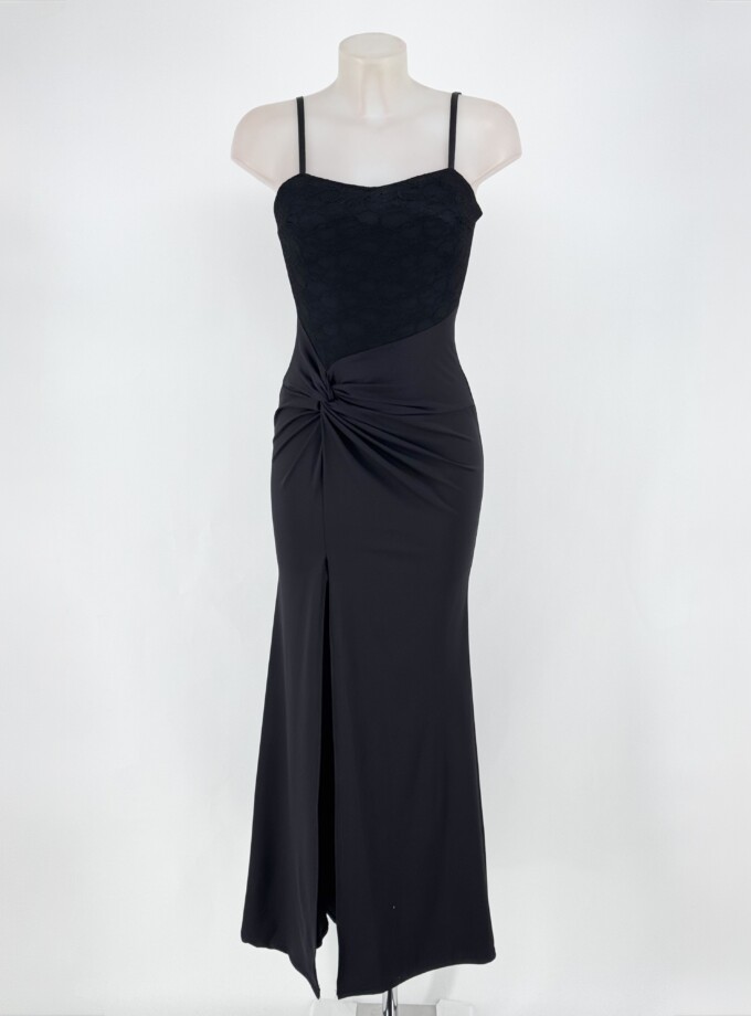 Vestido Sirena Top Encaje