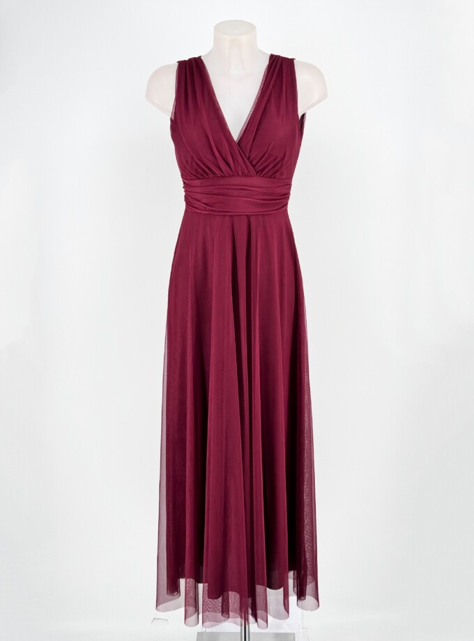 Vestido Tul Basic Cintura