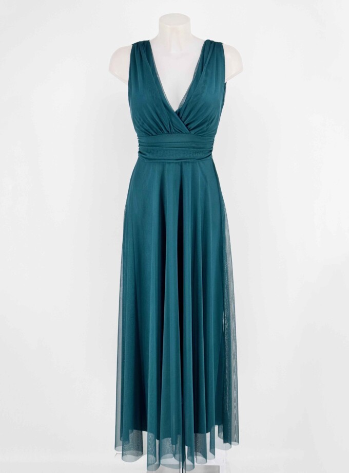 Vestido Tul Basic Cintura