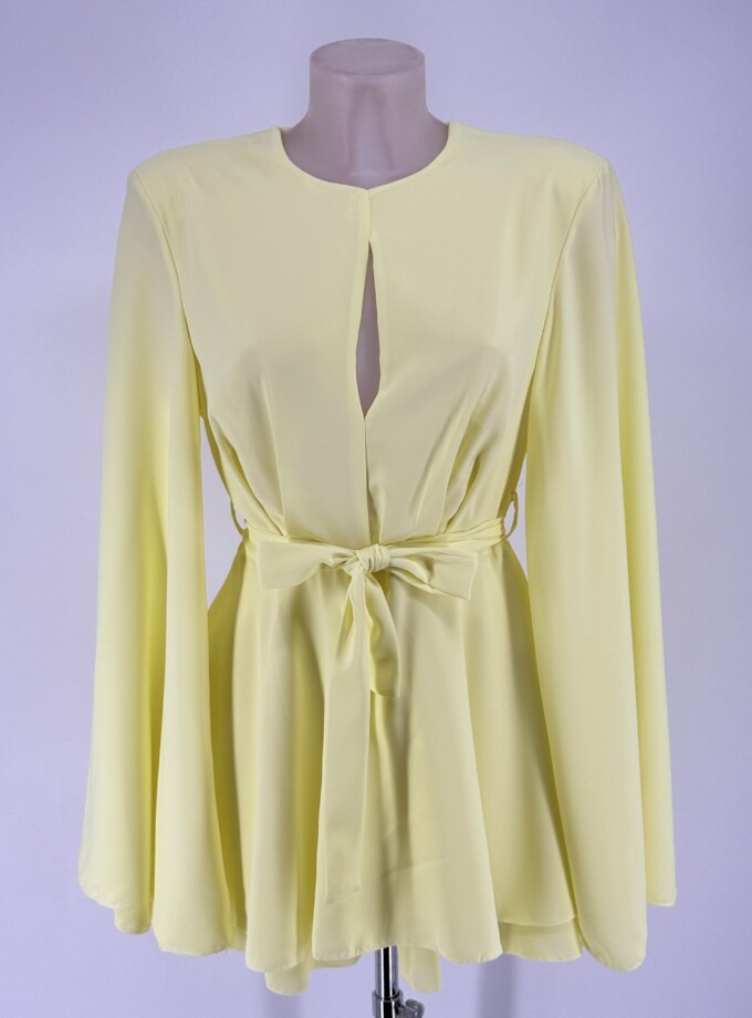 Mono Mangas Abertura Pecho