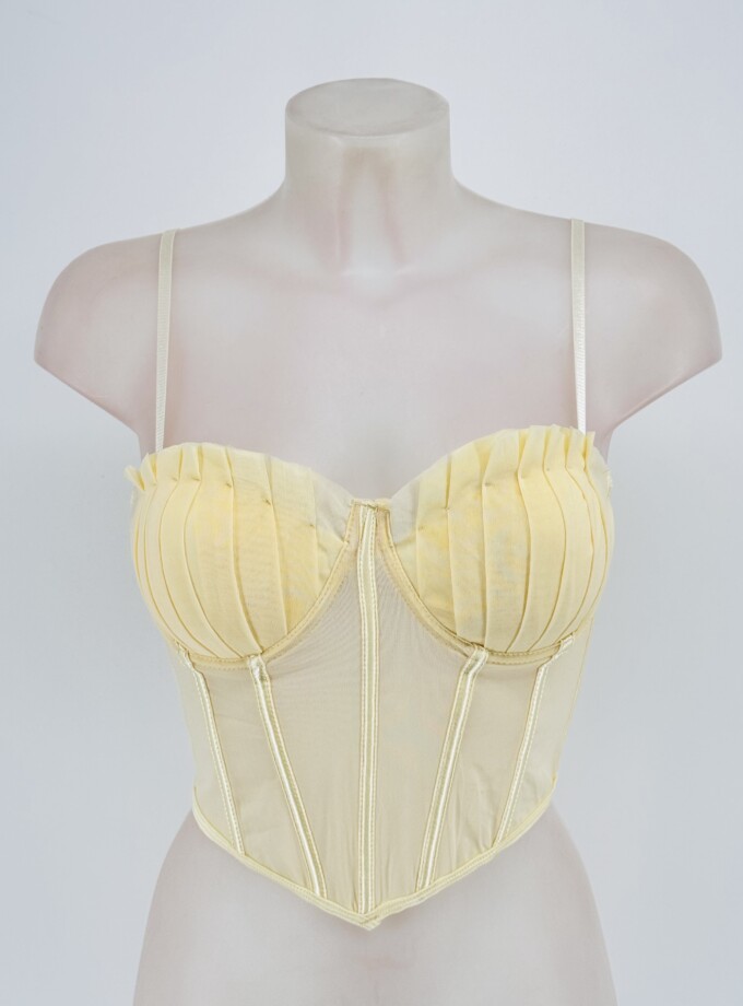 Top Corsé Volantes