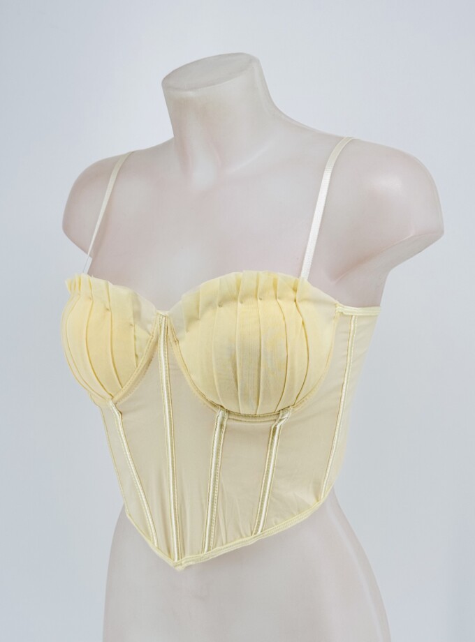 Top Corsé Volantes