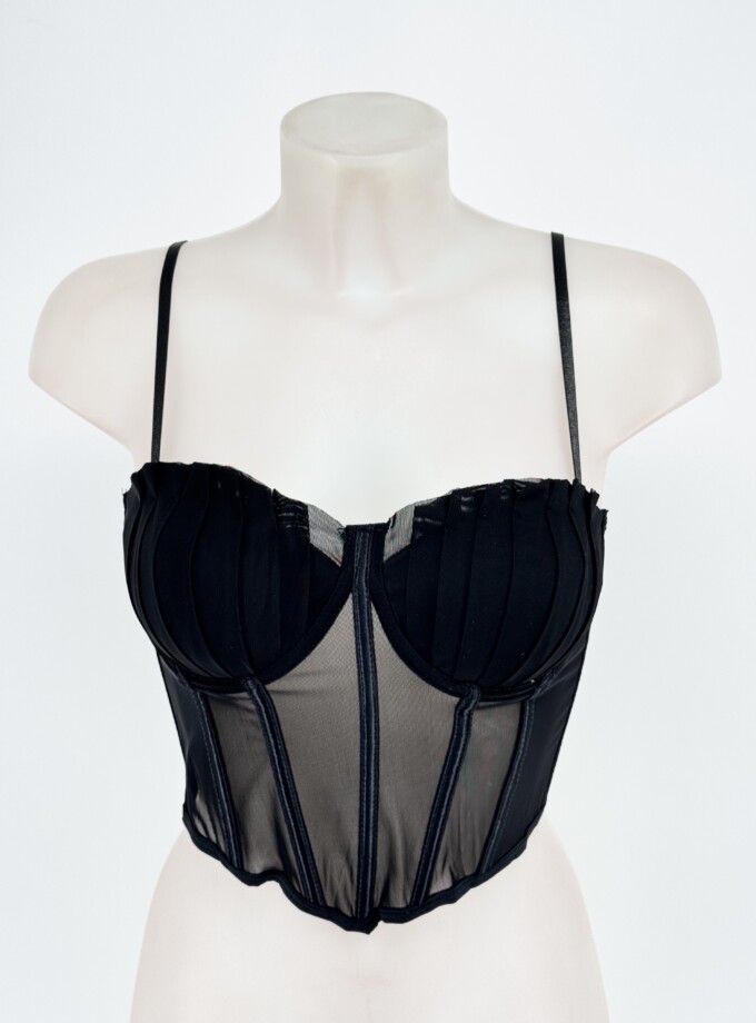 Top Corsé Volantes